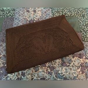 Cordcraft Black Vintage Clutch 1940's